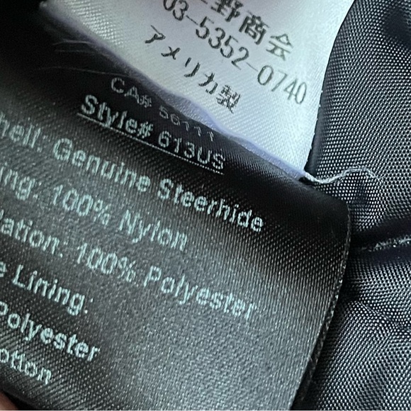 Schott NYC USA Men’s Moto Leather Jacket - Sz Medium motorcycle riding - Picture 13 of 16